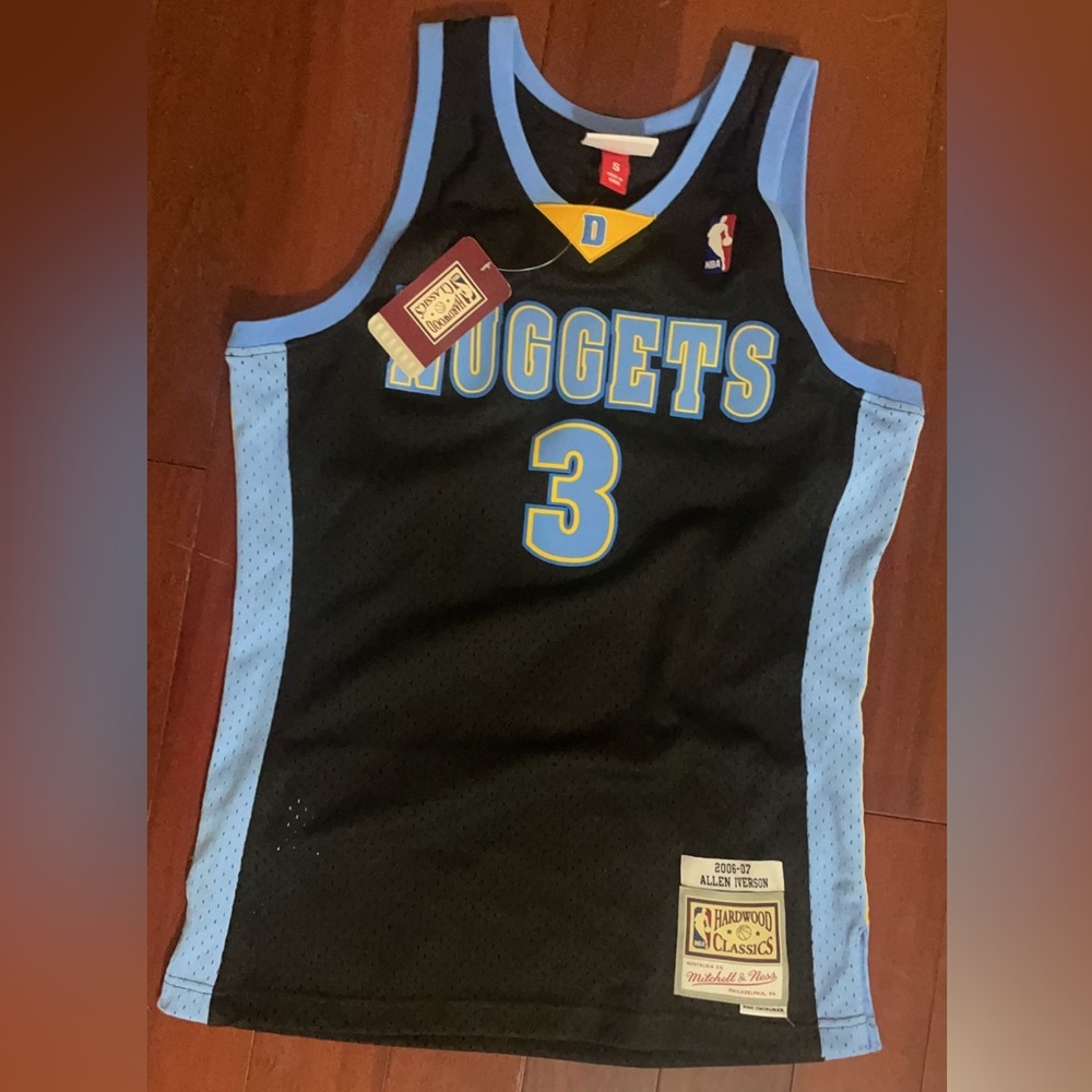 allen iverson nuggets jersey